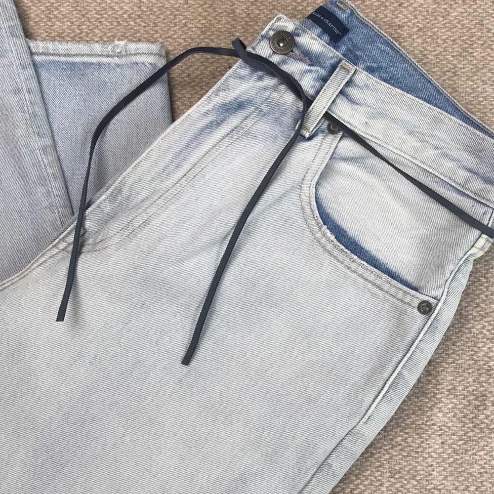 NEW Levi’s Made & Crafted Barrel Crop Jeans NWT - Picture 7 of 8